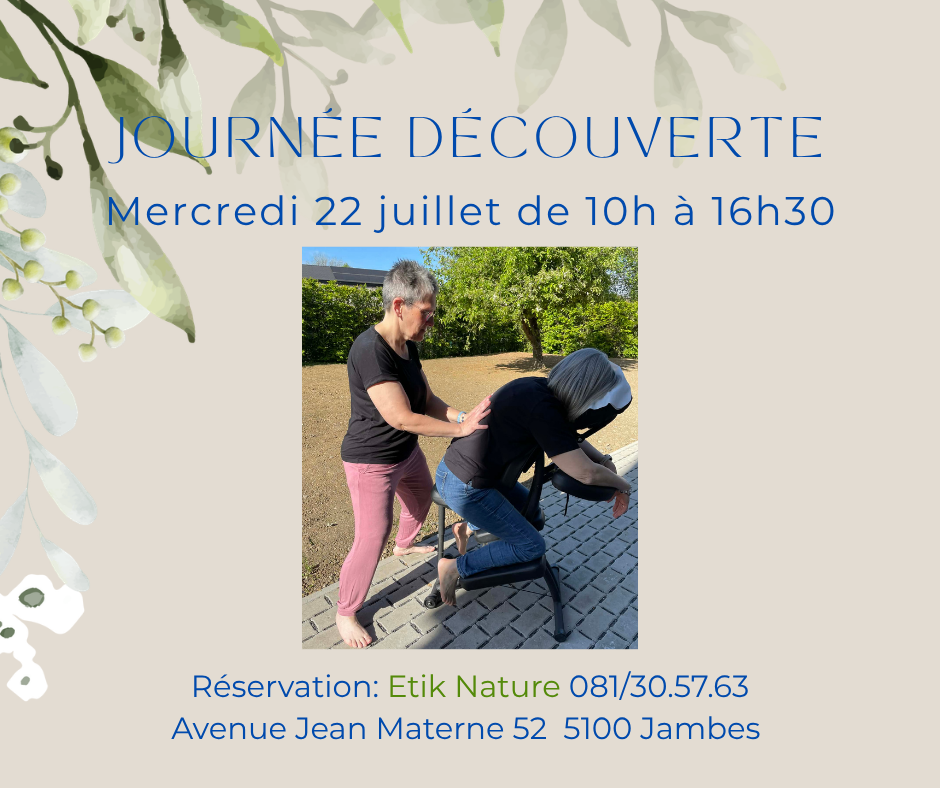 Affiche Journ&eacute;e d&eacute;couverte Etik Nature - 22 juillet 2026